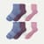 Women's Quarter Sock 8-Pack - Plum Shadow Mix L