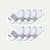 Youth Ankle Sock 8-Pack - white-mix - 23
