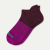 Women's Ankle Socks - Berry Plum L [9813]