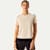Pima Cotton Crew Neck T-Shirt - Sandy Heather WO1 [8530]