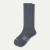 Modern Rib Calf Socks - Smoke L [7406]