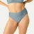 Women's No Show High Rise Brief - sea storm WO1 [7197]