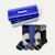 Men's Merino Wool Blend Calf Sock 4-Pack Gift Box - navy skier mix L [10295]