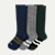 Everyday Compression Knee High Socks (15-20mmHg) - Navy Forest Mix L [11497]