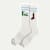 Sock Snoopy Calf Socks - soft white L [9639]