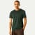 Men's Classic Fit Pima Cotton Crew Neck T-Shirt - Dark Elm MO1 [8525]