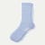 Women's Valentine’s Half Calf Socks - Dawn Blue L [8599]