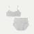 Womenâ€™s Super Soft Bralette + High Rise Brief Pack - Varsity Grey Heather L