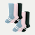 Women's Everyday Compression Sock 6-Pack (15-20mmHg) - Rose Forest Mix L