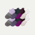 Women's Ankle Sock 8-Pack - Chai Lavender Mix L