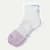 Run Quarter Socks - white washed lavender L [10364]