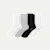 Ruffle Rib Half Calf Socks - core mix L [11254]