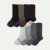 Men's Calf Sock 8-Pack - Espresso Marls Mix L