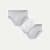 Men's Cotton Modal Blend Flyless Brief 3-Pack - Light Grey Mix L