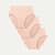 Women's No Show High Rise Brief 3-Pack - Pink Sandstone