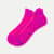 Women's Running Ankle Socks - neon purple L [9151]