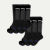 Performance Compression Knee High Socks 6-Pack - black