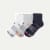Men's Golf Quarter Sock 3-Pack - midnight navy mix