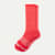 Merino Wool Blend Calf Socks - Heirloom Red L [3535]