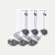 Men's Running Calf Sock 3-Pack - white-bee - 34