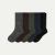 Men's Merino Wool Dress Knee High Sock 5-Pack - mixed - 1