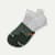 Running Ankle Socks - Varsity Grey Heather / Dark Elm L [9189]