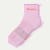 Women’s Ruffle Athletic Quarter Socks - bliss pink L [9161]