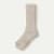 Lodge Socks - Soft White Washed Taupe L [9801]