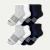 Men's Quarter Sock 8-Pack - Mixed L
