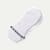 Mid-Cut No Show Socks - White L [8620]