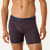 Men's Cotton Modal Blend Boxer Brief - all spice / navy MO1 [8470]