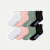 Toddler Ruffle Rib Calf Sock 8-Pack - Pink Sage Mix L