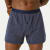 Cotton Modal Blend Boxer - Midnight Navy / Washed Black Micro Stripe MO1 [8473]
