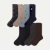 Men's Dress Calf Sock 8-Pack - sea storm mix L