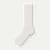 Pointelle Calf Socks - soft white L [9728]