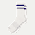 Half Calf Socks - light indigo L [8889]