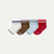 Baby Holiday Calf Sock 4-Pack (0-6 Months) - ginger bread fair isle mix L [10260]