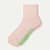 Summer Slub Quarter Socks - Pink Shadow L [10393]
