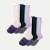 Women's Everyday Compression Sock 6-Pack (15-20mmHg) - Pink Pine Mix L