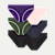 Women's Seamless Bikini 6-Pack - Dark Elm Concord Mix L