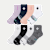 Women's All Sport Quarter Sock 8-Pack - orchid core mix L