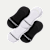 Men's Mid-Cut No Sock 4-Pack - Black White Mix 