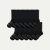 Merino Wool Blend Calf Sock 12-Pack - Ink Black L