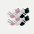 Women's Solids Ankle Sock 8-Pack - Forest Mauve Mix L