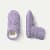 Toddler Gripper Slipper (Sherpa Lined) - Soft Lavender L [9695]