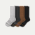 Merino Blend Ultra-Stretch Calf Sock 4-Pack - Mixed L [10215]