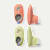 Toddler Gripper Slipper 2-Pack - Guava + Soft Lime