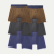 Men's Cotton Modal Blend Boxer 6-Pack - Canteen Indigo Steel Mix L