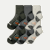 Men's Hiking Quarter Sock 6-Pack Shades L
