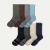 Men's Merino Wool Blend Calf Sock 8-Pack - Grey Olive Mix L